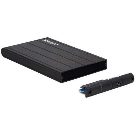 Tooq TQE-2530B Caja Externa para Disco Duro 2.5'' USB 3.1 Negra